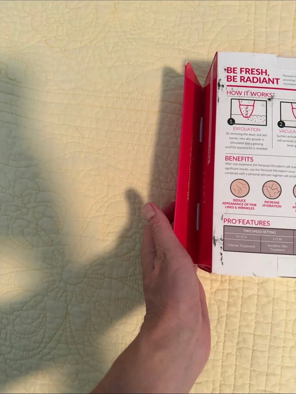 PMD Personal Microderm Pro Exfoliator - Pink